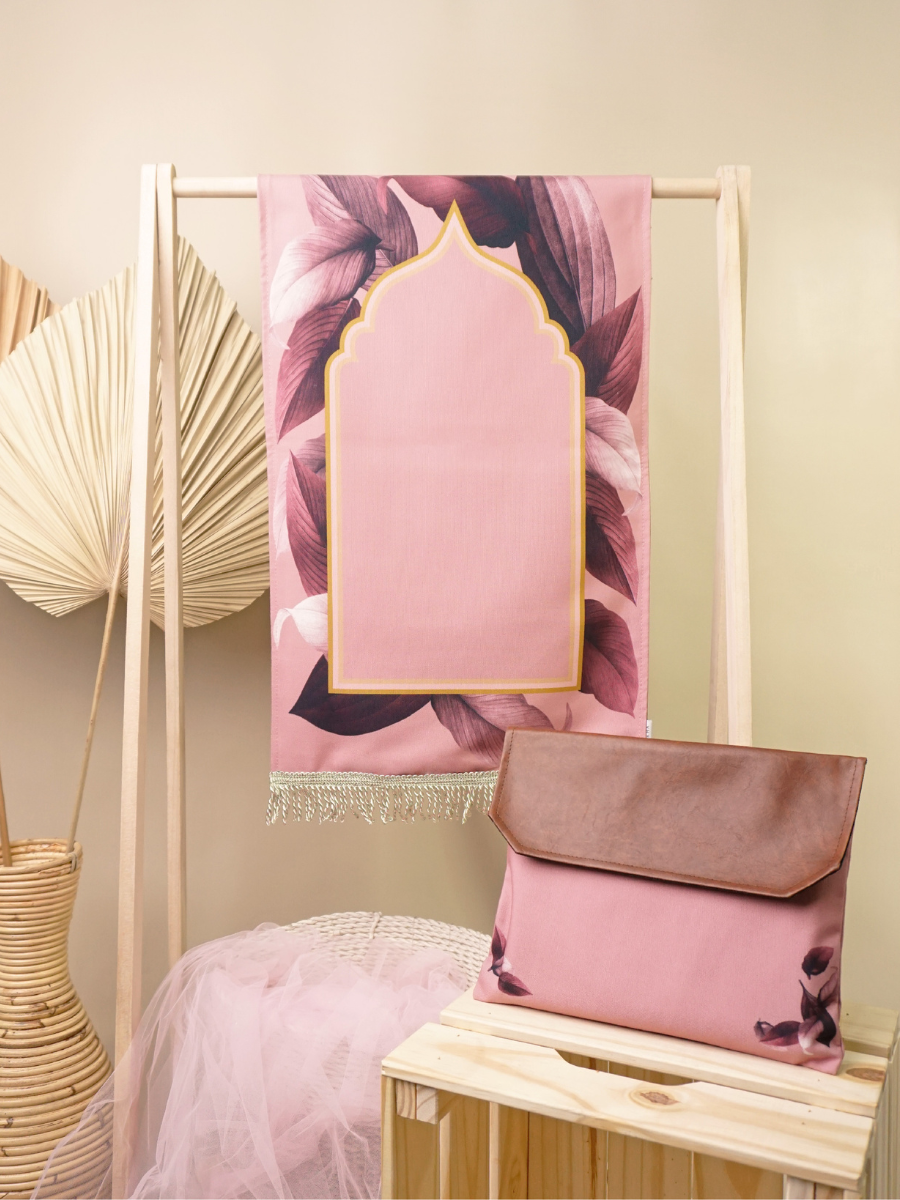 Leaf Pink Sajadah