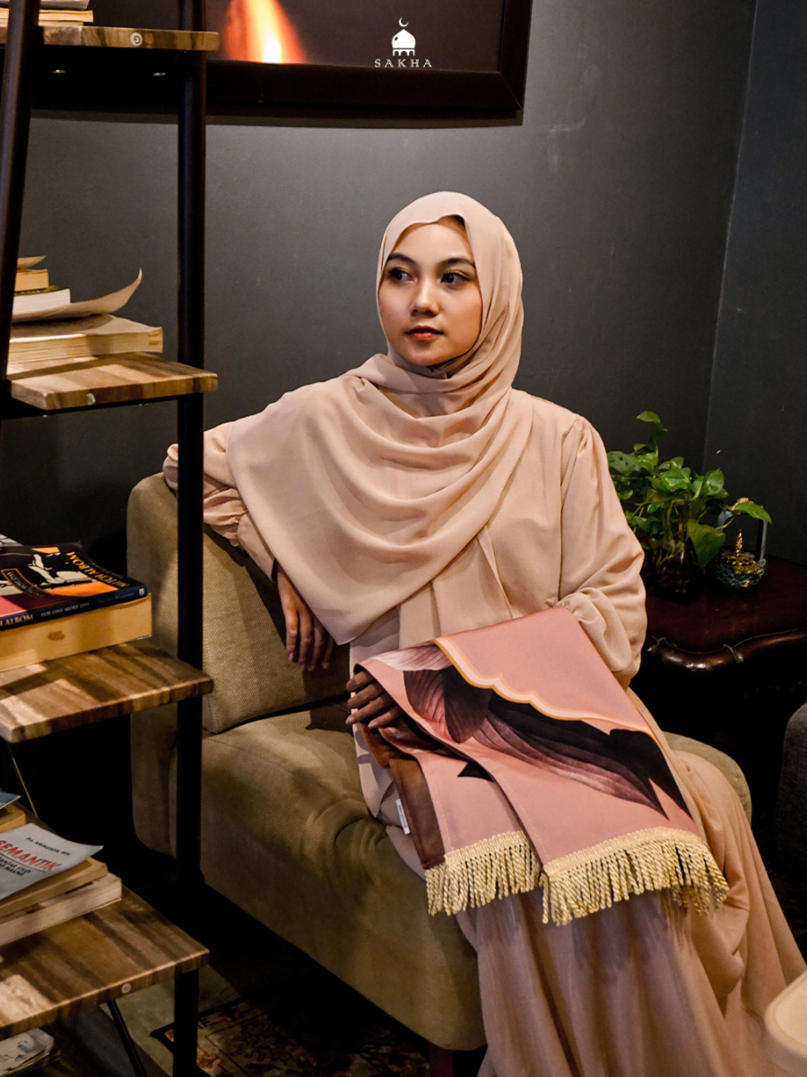 Leaf Pink Sajadah Secondary